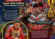 Lampung Tengah Juara Kategori Menengah Pawai Tapis Carnival Festival Krakatau 2026, Plt. Bupati Lamteng dan Nur Rohman Apresiasi Semangat Budaya dan Kreativitas