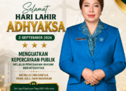 HUT ke-81 Adhyaksa, Plt. Ketua TP PKK Lamteng Dorong Penguatan Kepercayaan Publik melalui Penegakan Hukum Berintegritas
