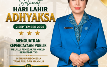HUT ke-81 Adhyaksa, Plt. Ketua TP PKK Lamteng Dorong Penguatan Kepercayaan Publik melalui Penegakan Hukum Berintegritas