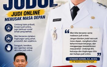 Pemkab Lamteng Serukan Perlawanan terhadap Judol, Komang Koheri: Jangan Rusak Masa Depan Keluarga