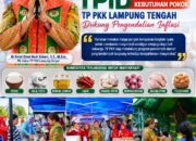 Gerak Pangan TPID Tekan Harga Kebutuhan Pokok, TP PKK Lampung Tengah Dukung Pengendalian Inflasi