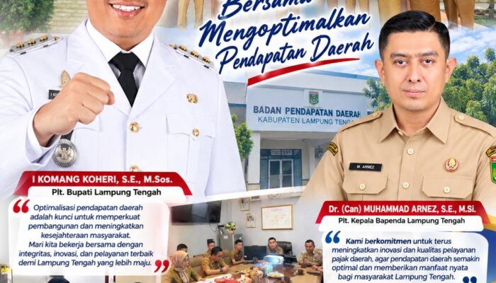 Bapenda Mesuji Kunjungi Bapenda Lampung Tengah Pelajari Pengelolaan MBLB