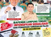 Bapenda Lampung Tengah Intensifkan Sosialisasi dan Penagihan Tunggakan Pajak Di 28 Kecamatan