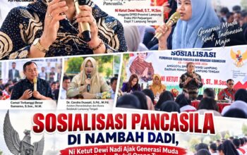 Sosialisasi Pancasila di Nambah Dadi, Ni Ketut Dewi Nadi Ajak Generasi Muda Rajin dan Peduli Orang Tua