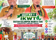 HUT Ke-1 IKWT Lamteng Jadi Momentum Perkuat Peran Perempuan Tani