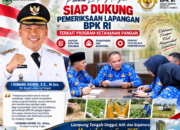 Pemkab Lampung Tengah Siap Dukung Pemeriksaan Lapangan BPK RI Terkait Ketahanan Pangan