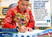 Disdikbud Lamteng Tegaskan Revitalisasi Sekolah 2026 Tanpa Pungutan, Nur Rohman: Integritas Jadi Landasan