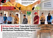 Ni Ketut Dewi Nadi Tinjau Balai Dusun V Bandar Sakti, Warga Sampaikan Terima Kasih atas Bantuan Penyelesaian Pembangunan