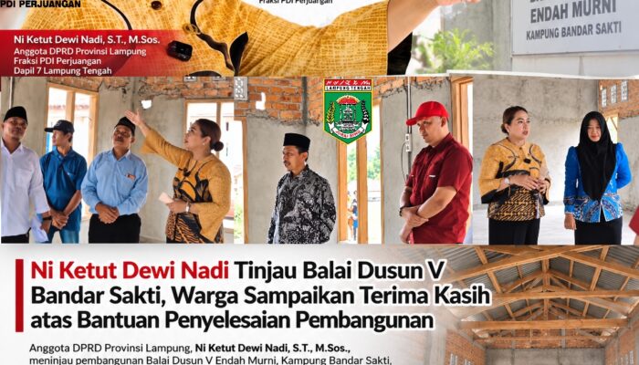 Ni Ketut Dewi Nadi Tinjau Balai Dusun V Bandar Sakti, Warga Sampaikan Terima Kasih atas Bantuan Penyelesaian Pembangunan