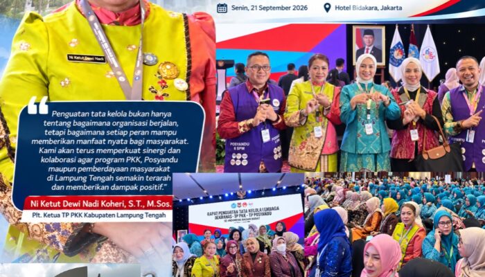 Ni Ketut Dewi Nadi Hadiri Rapat Penguatan Tata Kelola Dekranas, TP PKK dan TP Posyandu Se-Indonesia Bagian Barat