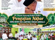 Plt. Bupati Komang Koheri Hadiri Pengajian Akbar KBNU Bekri dan Lampung Tengah Mengaji Bersama Gus Muwafiq