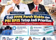 Gaji PPPK dan PBI BPJS Tetap Jadi Prioritas, Plt. Bupati dan Ketua DPRD Lampung Tengah Siapkan Solusi Anggaran