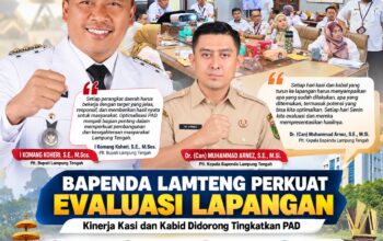 Bapenda Lamteng Perkuat Evaluasi Lapangan, Kinerja Kasi dan Kabid Didorong Tingkatkan PAD
