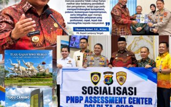 Biro Binkar Polda Lampung Sosialisasi PNBP di Lamteng, Plt. Bupati Komang Koheri Dorong Pengembangan ASN Berbasis Kompetensi