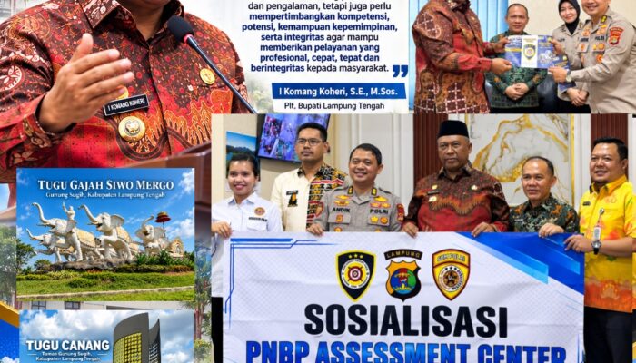 Biro Binkar Polda Lampung Sosialisasi PNBP di Lamteng, Plt. Bupati Komang Koheri Dorong Pengembangan ASN Berbasis Kompetensi