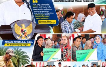 Pemkab Lampung Tengah Perluas Perlindungan BPJS Ketenagakerjaan, Komang: Pekerja Rentan dan Buruh Sawit Jadi Perhatian