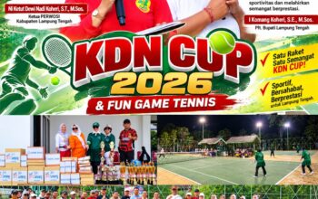 KDN CUP 2026 Digelar di Nuwo Balak, PERWOSI Lamteng Dorong Sportivitas dan Semangat Berprestasi