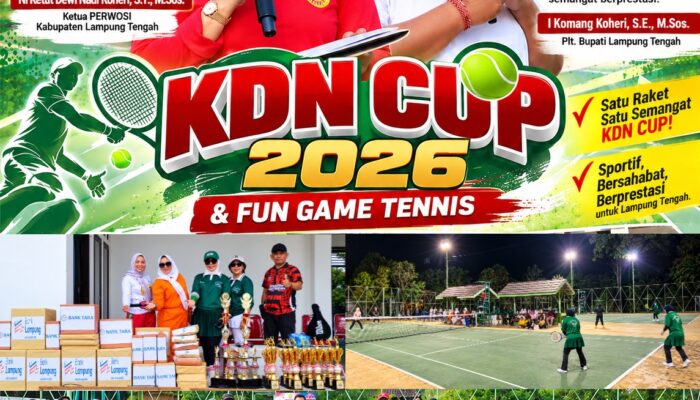 KDN CUP 2026 Digelar di Nuwo Balak, PERWOSI Lamteng Dorong Sportivitas dan Semangat Berprestasi