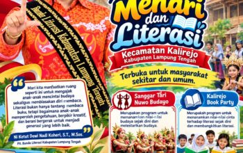 Minggu Menari dan Literasi Hadir di Kalirejo, Dewi Nadi Ajak Masyarakat Lestarikan Budaya dan Gemar Membaca