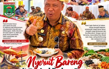 Nyeruit Bareng di Festival Padang Ratu, Plt. Bupati Komang Koheri dan Sejumlah Tokoh Perkuat Silaturahmi