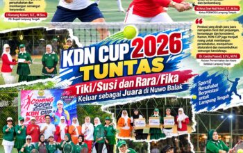 KDN CUP 2026 Tuntas, Tiki/Susi dan Rara/Fika Keluar sebagai Juara di Nuwo Balak