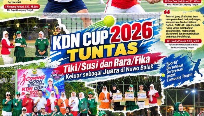 KDN CUP 2026 Tuntas, Tiki/Susi dan Rara/Fika Keluar sebagai Juara di Nuwo Balak