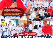 Buka Kejuaraan Karate 2026, Plt. Bupati Lamteng Tekankan Karakter dan Sportivitas Atlet