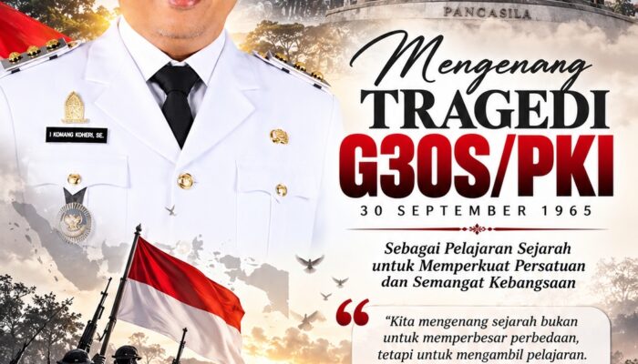 Mengenang Tragedi G30S 1965, Pemkab Lamteng Ajak Masyarakat Rawat Persatuan dan Semangat Kebangsaan