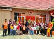 Edukasi Kesiapsiagaan Bencana, BPBD Way Kanan Sambut Kunjungan TK Pembina Kasui