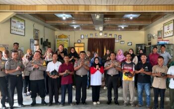 Tatap Muka Bersama Warga Wira Bangun, Kapolres Mesuji Serukan Jaga Kamtibmas 