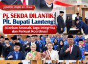 Pj. Sekda Dilantik, Plt. Bupati Lamteng: Jalankan Amanah, Jaga Integritas dan Perkuat Koordinasi
