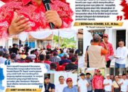 Rembuk Kampung Bahas Ruas Jalan Bandarsari–Mojokerto, Masyarakat Apresiasi Komitmen Plt. Bupati Lamteng