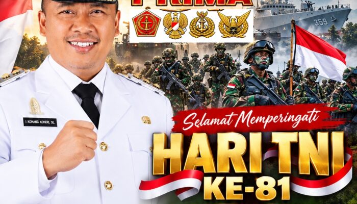 Hari TNI Ke-81, Plt. Bupati Lamteng Ajak Masyarakat Perkuat Semangat Persatuan Dan Bela Negara
