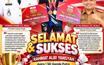 Rahmat Albi Harumkan Lampung Tengah, Borong Prestasi di Gubernur Lampung Badminton Open 2026
