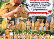 ASN Harus Siap Ditempatkan Dimana Saja, Plt. Bupati Lamteng Komang Koheri Tekankan Pengabdian dan Tanggung Jawab