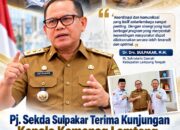 Pj. Sekda Sulpakar Terima Kunjungan Kepala Kemenag Lamteng, Perkuat Sinergi Lintas Instansi