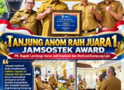 Tanjung Anom Raih Juara 1 Jamsostek Award, Plt. Bupati Lamteng: Harus Jadi Inspirasi dan Motivasi Kampung Lain