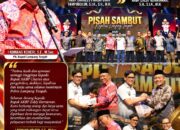 Pisah Sambut Kapolres Lampung Tengah, Komang Koheri Apresiasi Pengabdian AKBP Charles dan Sambut AKBP Zaldy
