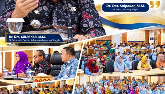 Pj. Sekda Sulpakar Lanjutkan Pembinaan ASN untuk Perkuat Kinerja Pemkab Lamteng