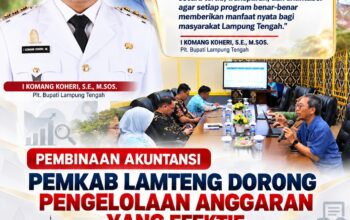 Pembinaan Akuntansi Pemkab Lamteng Dorong Pengelolaan Anggaran yang Efektif