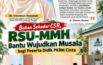 Bukan Sekadar CSR, Rumah Sakit Mitra Mulya Husada Bantu Wujudkan Musala bagi Peserta Didik PKBM Cinta