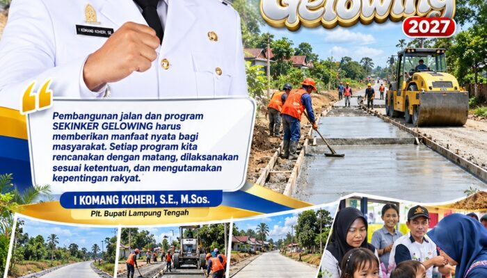 Prioritaskan Pembangunan Jalan Mulus BERDIKARI dan SEKINKER GELOWING 2027, Plt. Bupati Tekankan Manfaat Nyata bagi Masyarakat