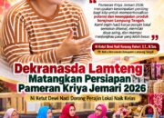 Dekranasda Lamteng Perkuat Persiapan Pameran Kriya Jemari 2026, Dewi Nadi Bidik Kerajinan Lokal Naik Kelas