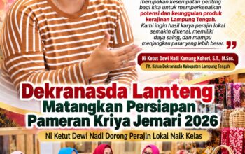 Dekranasda Lamteng Perkuat Persiapan Pameran Kriya Jemari 2026, Dewi Nadi Bidik Kerajinan Lokal Naik Kelas