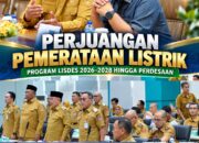 Perjuangkan Pemerataan Listrik, Plt. Bupati Lamteng Dorong Program Lisdes 2026–2028 hingga Perdesaan