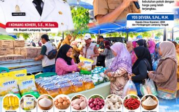 Antusias Warga Hadiri Pasar Murah di Bandar Jaya, Yos Devera: Wujud Kepedulian Pemerintah terhadap Kesejahteraan Rakyat