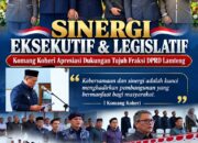 Plt. Bupati Komang Koheri Sampaikan Terima Kasih atas Dukungan 7 Fraksi DPRD Lampung Tengah
