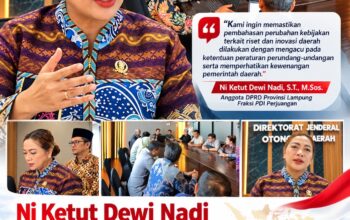 Dewi Nadi Konsultasi ke Kemendagri, Bahas Sinkronisasi Kebijakan Otonomi Daerah