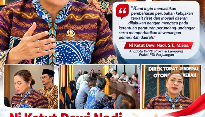 Dewi Nadi Konsultasi ke Kemendagri, Bahas Sinkronisasi Kebijakan Otonomi Daerah
