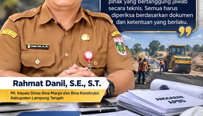14 Paket Tender Proyek Batal, Rahmat Danil Jelaskan Dasar Anggaran dan Pengesahan Detail Engineering Design
